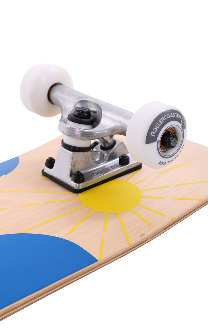 Miniaturansicht 53  - ROLLERCOASTER Skateboard Komplettboard Longboard FEATHERS + ICECREAM + PALMS +