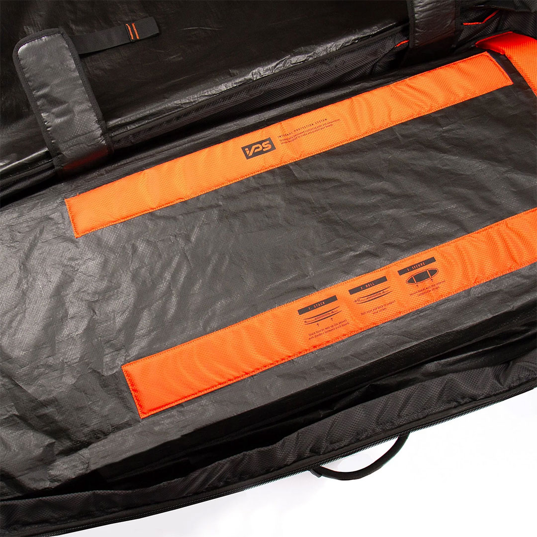 Artikelbild 11 des Artikels “APEX QUAD WHEEL FISH SHORTBOARD Boardbag 2026 black 7,0“