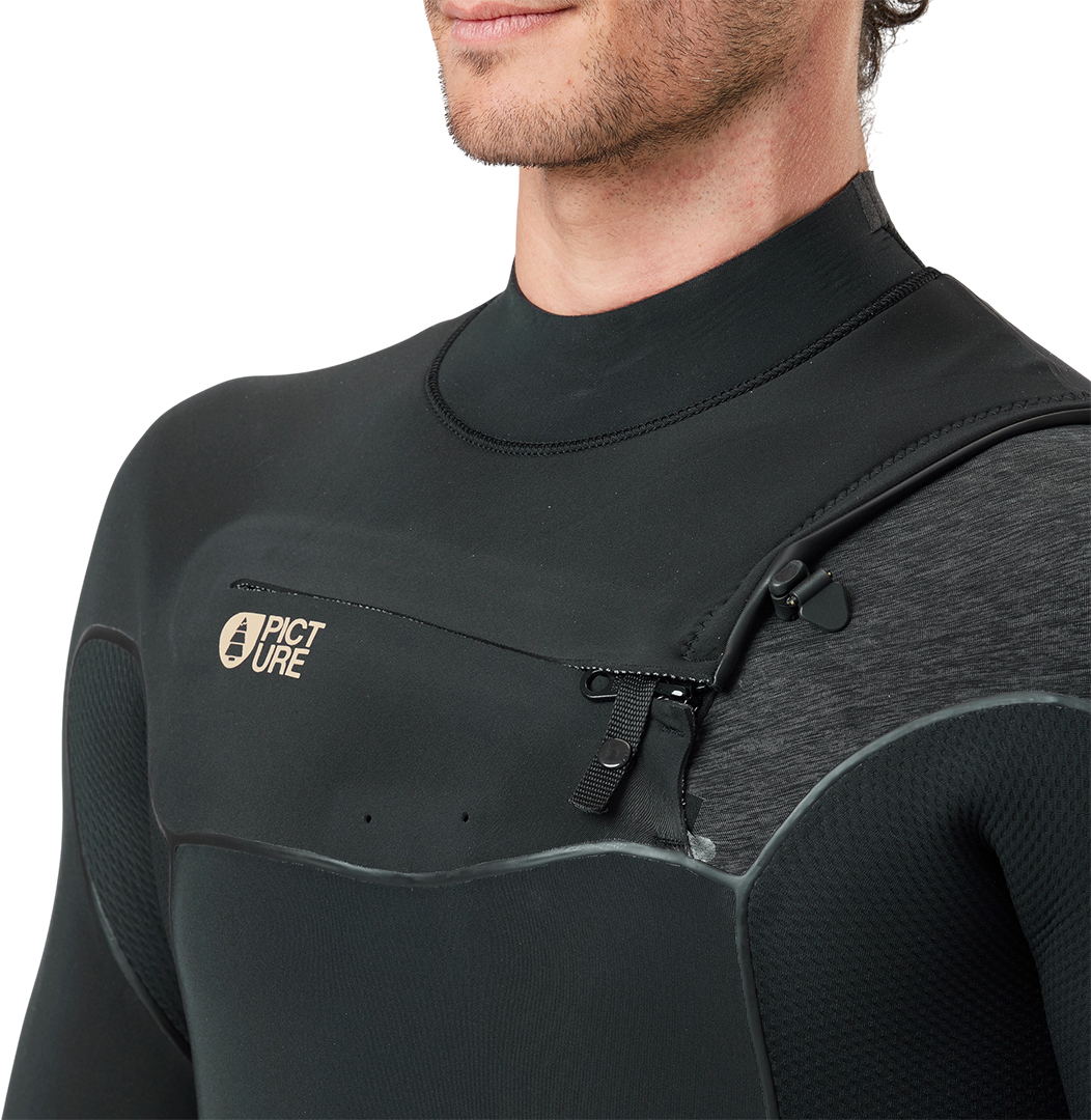 Product image 12 of the product “DOME 4/3 CHEST ZIP Full Suit 2026 black XL”