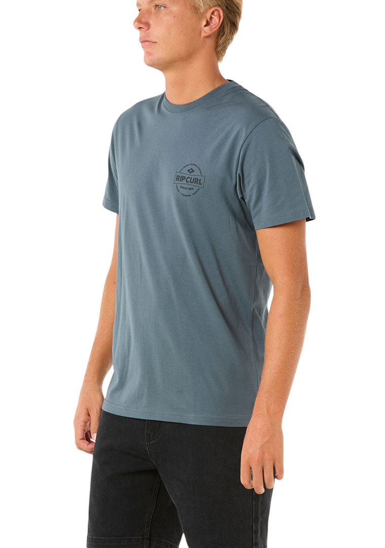 RIP CURL Shirt camiseta parte superior STAPLE T-Shirt 2025 pine night parte superior Top - Imagen 7 de 15