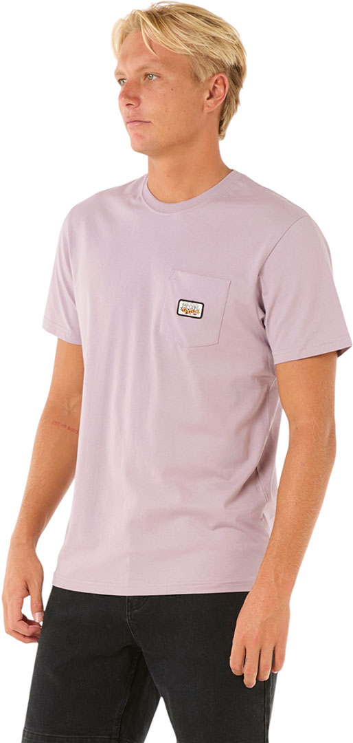 Camiseta RIP CURL parte superior SURF PARADISE BADGE UPDATE 2025 Smokey - Imagen 8 de 42