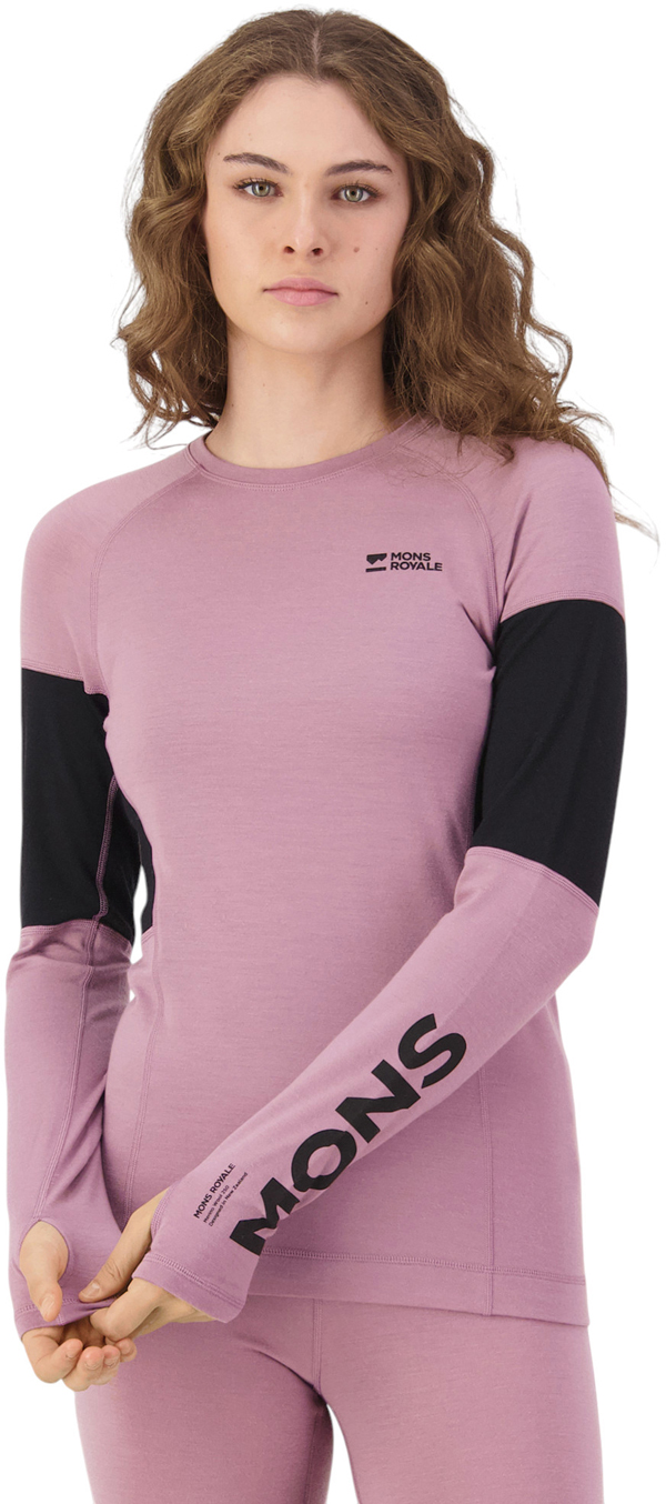 Artikelbild 2 des Artikels “OLYMPUS MERINO WOMEN Longsleeve 2027 sierra pink/black S“