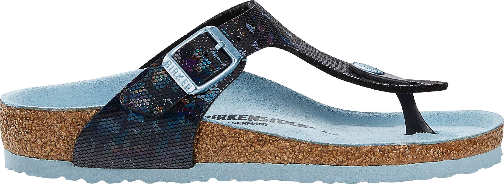 black hologram birkenstocks