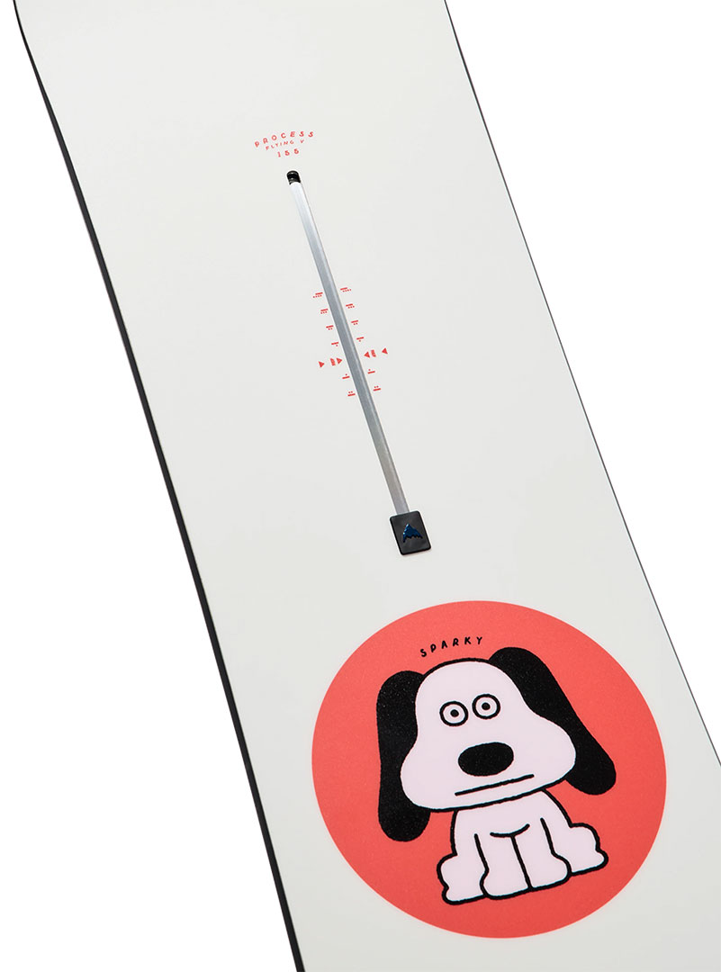 Artikelbild 2 des Artikels “PROCESS FLYING V Snowboard 2027 good dog 152“