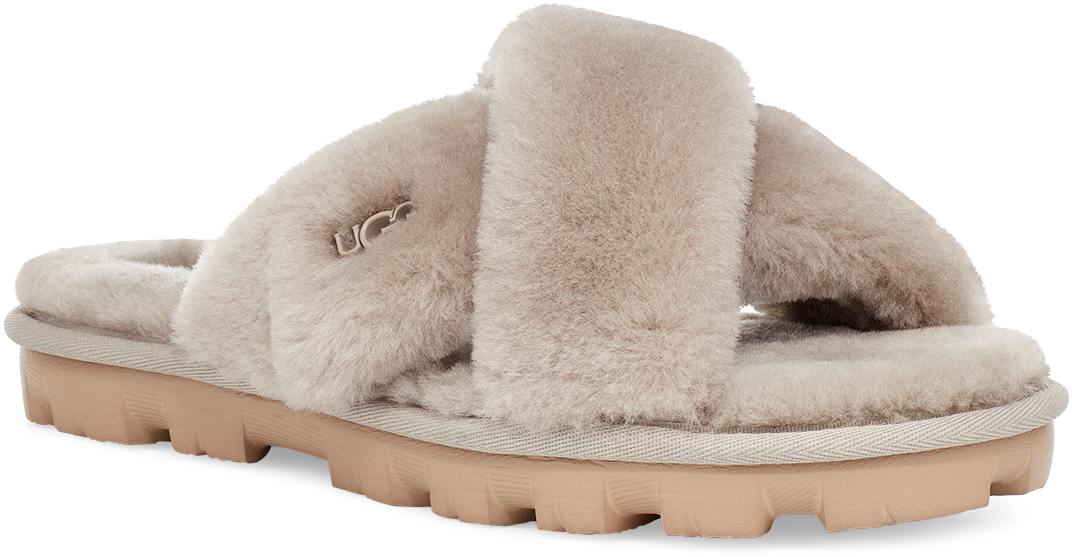 fuzzette genuine shearling slipper