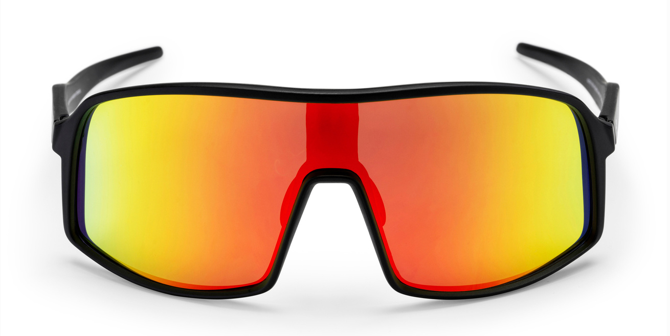 Product image 2 of the product “HENKE Sunglasses matte black/red mirror polarized ”