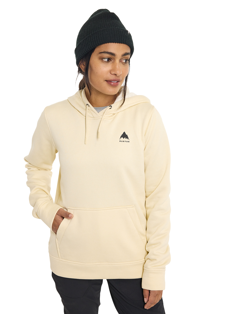 Burton WOMEN OAK Hoodie creme brulee heather Warehouse One