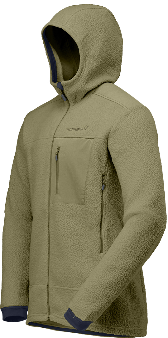 Artikelbild 2 des Artikels “TROLLVEGGEN WARM3 HOOD Zip Fleece 2027 deep lichen green XL“