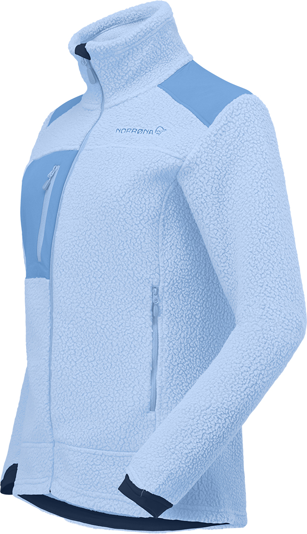 Artikelbild 2 des Artikels “TROLLVEGGEN WARM3 WOMEN Zip Fleece 2027 cashmere blue/allure L“