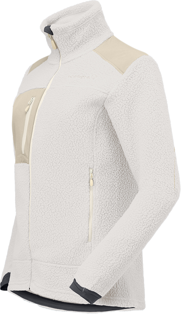 Artikelbild 2 des Artikels “TROLLVEGGEN WARM3 WOMEN Zip Fleece 2027 whisper white/oatmeal M“