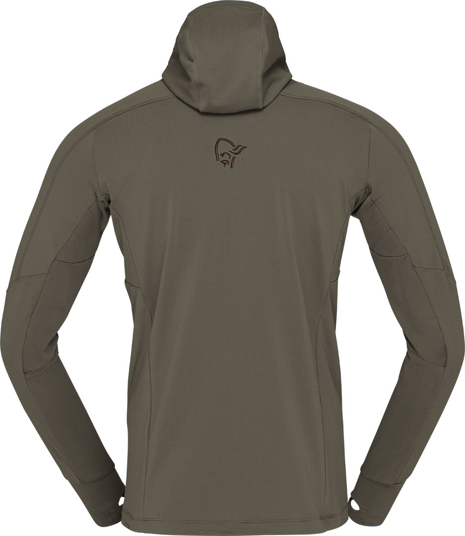 Product image 2 of the product “FALKETIND POWER GRID Zip Fleece 2026 beluga L”