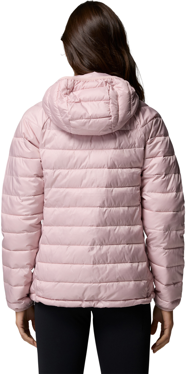 Product image 2 of the product “POWDER LITE II HOODED WOMEN Jacket 2027 mineral pink ripstop L”