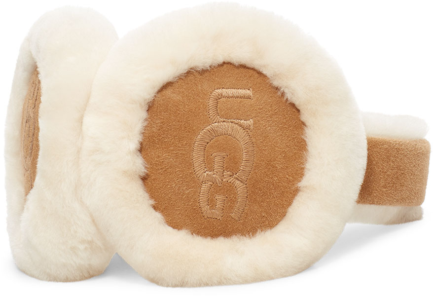 Product image 2 of the product “SHEEPSKIN EMBROIDERY Earmuff 2027 chestnut ”