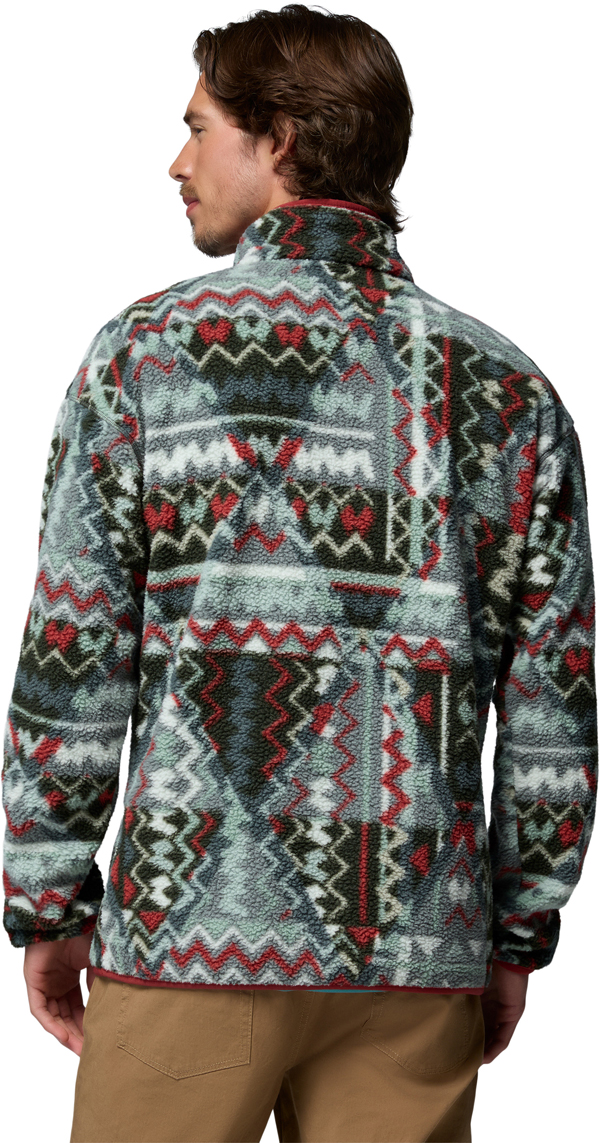 Artikelbild 2 des Artikels “HELVETIA II PRINTED Fleece 2027 sedona sage geomix L“