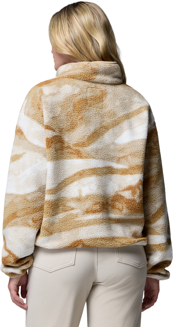 Product image 2 of the product “HELVETIA II PRINTED CROPPED WOMEN Fleece 2027 sea salt/summits S”