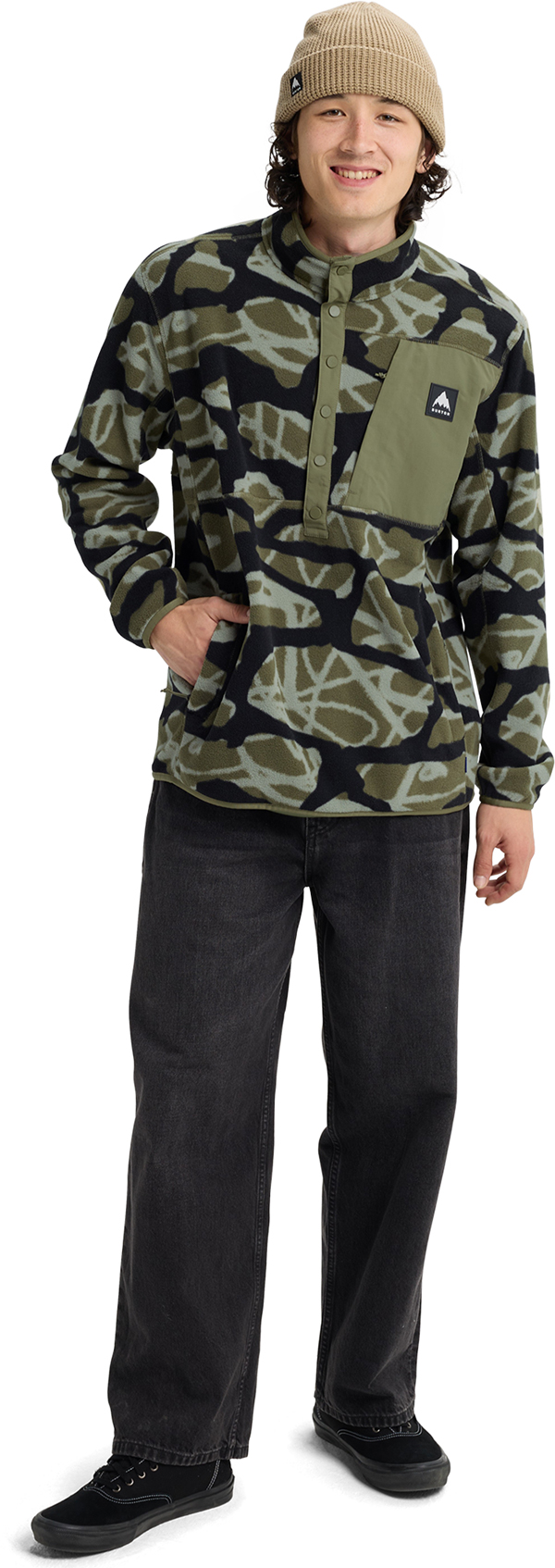 Artikelbild 2 des Artikels “CINDER Fleece 2026 graffiti camo S“
