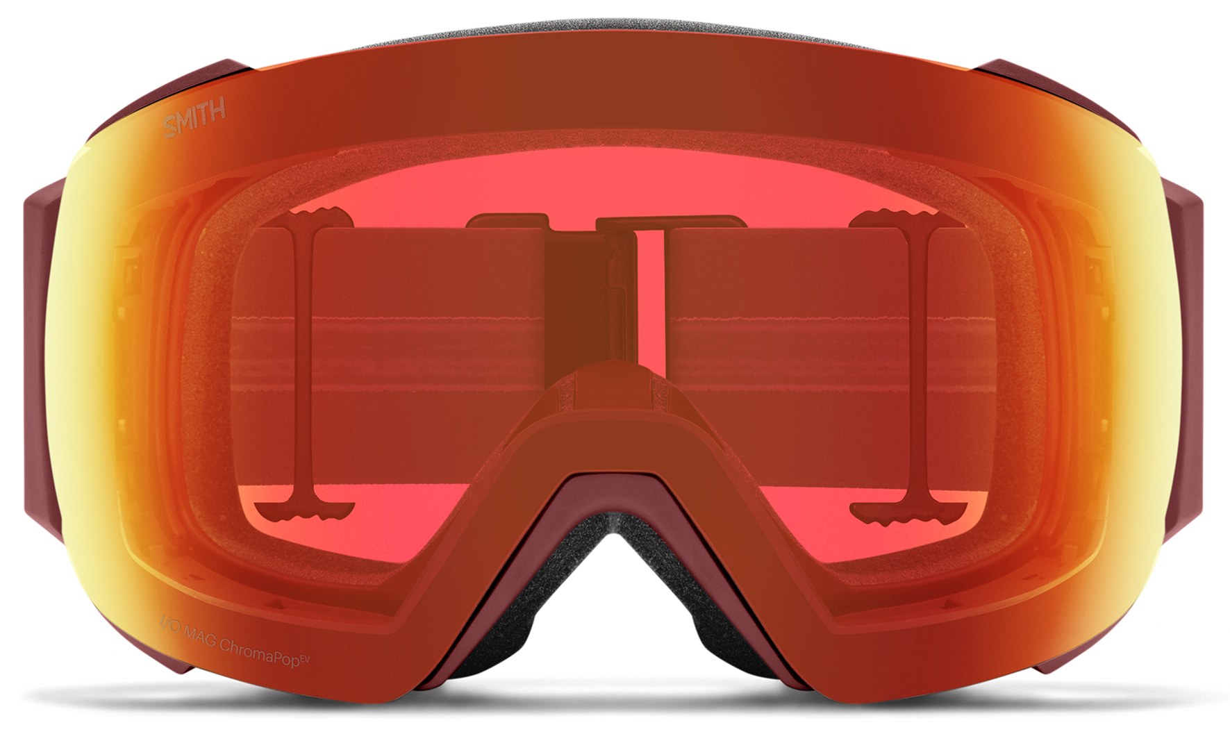 Product image 2 of the product “I/O MAG Goggle 2025 ironwood/chromapop everyday red mirror ”