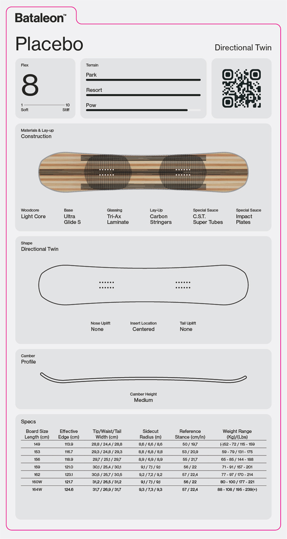Artikelbild 2 des Artikels “PLACEBO Snowboard 2027 156“