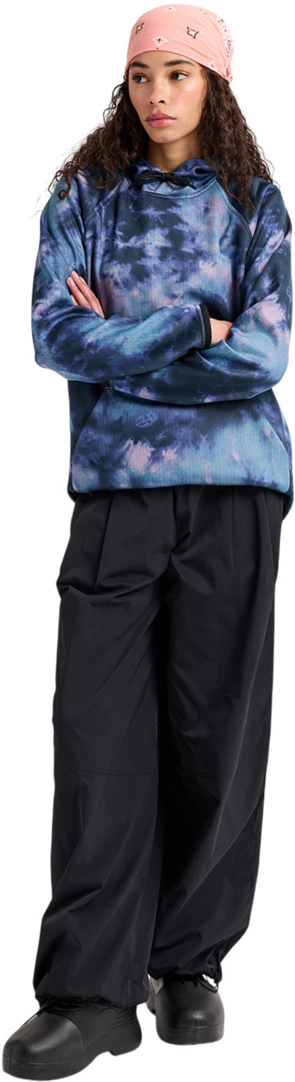 Product image 2 of the product “WOMEN CROWN WEATHERPROOF Hoodie 2027 crystal dye L”