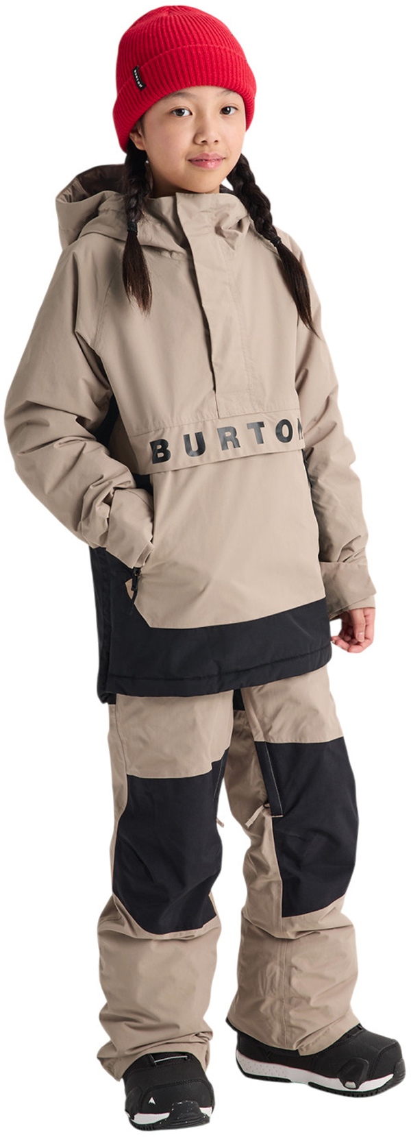 Artikelbild 2 des Artikels “KIDS FROSTNER ANORAK Jacke 2027 summit taupe/true black L“