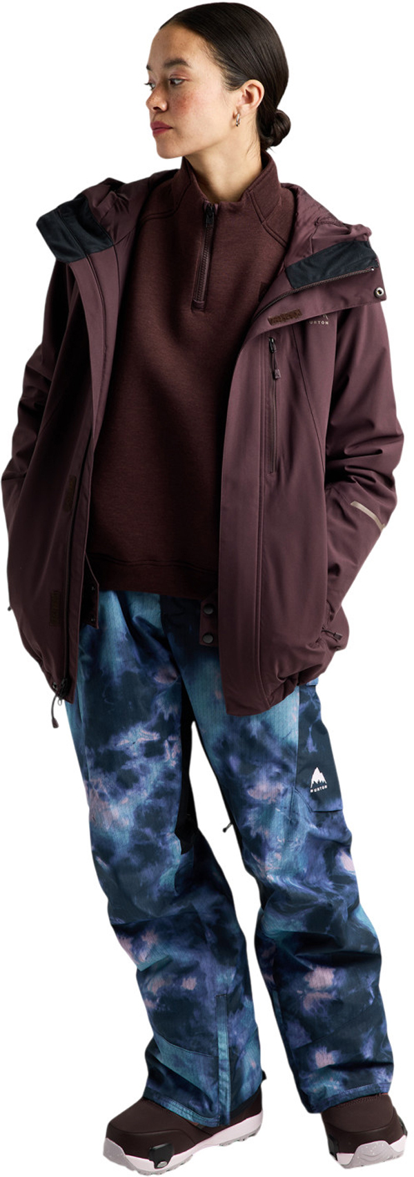 Product image 2 of the product “WOMEN RESERVE 2L INSULATED STRETCH SLIM Jacket 2027 bear hug brown M”