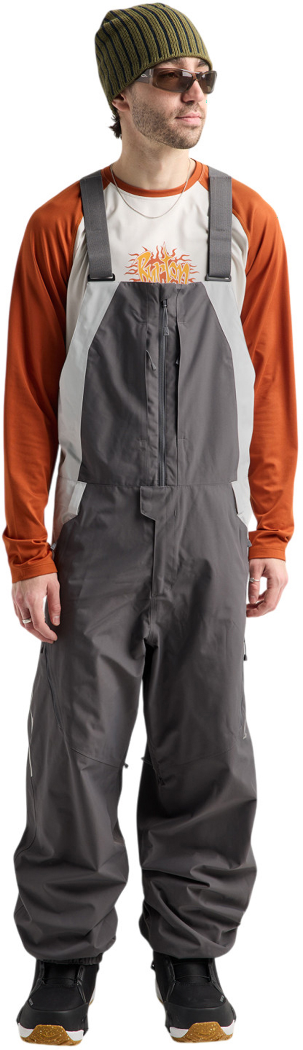 Product image 2 of the product “RESERVE 2L RELAXED BIB Pant 2027 gotham grey/grey cloud S”