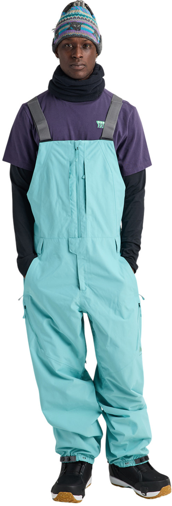 Artikelbild 2 des Artikels “RESERVE 2L RELAXED BIB Hose 2027 mineral blue S“