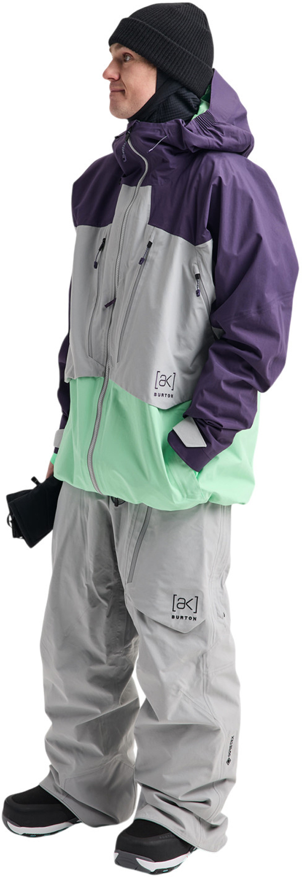Artikelbild 2 des Artikels “AK SWASH SYNTHETIC INSULATED GORE TEX 2L Jacke 2027 nightshade purple/apparition grey/green voltage XXL“