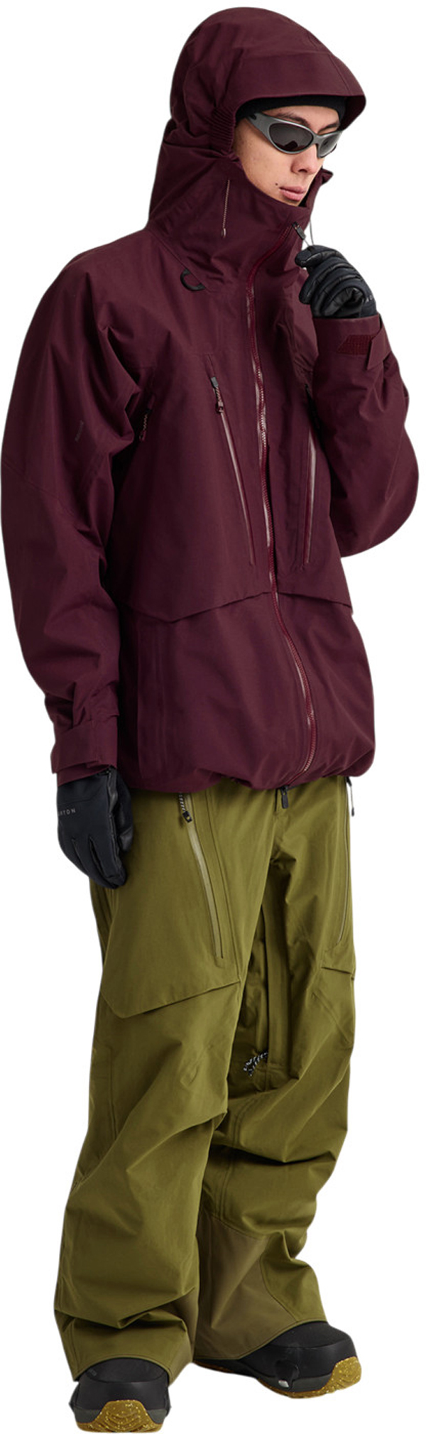 Product image 2 of the product “AK SWASH SYNTHETIC INSULATED GORE TEX 2L Jacket 2027 rum raisin XXL”