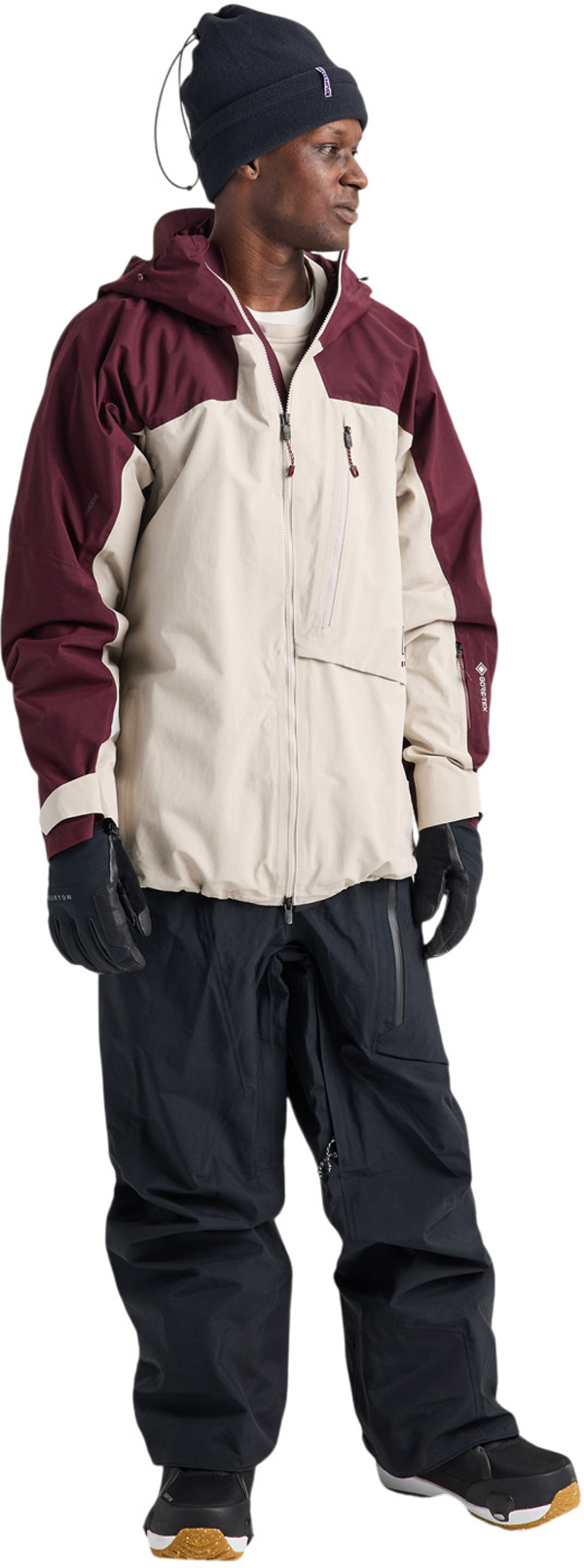 Artikelbild 2 des Artikels “AK CYCLIC GORE TEX 2L Jacke 2027 rum raisin/chinchilla grey XXL“