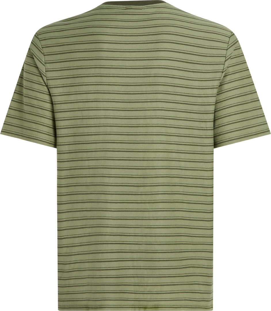 Camiseta ONEILL parte superior YARN STRIPE T-Shirt 2025 green cali tee stripe - Imagen 8 de 36