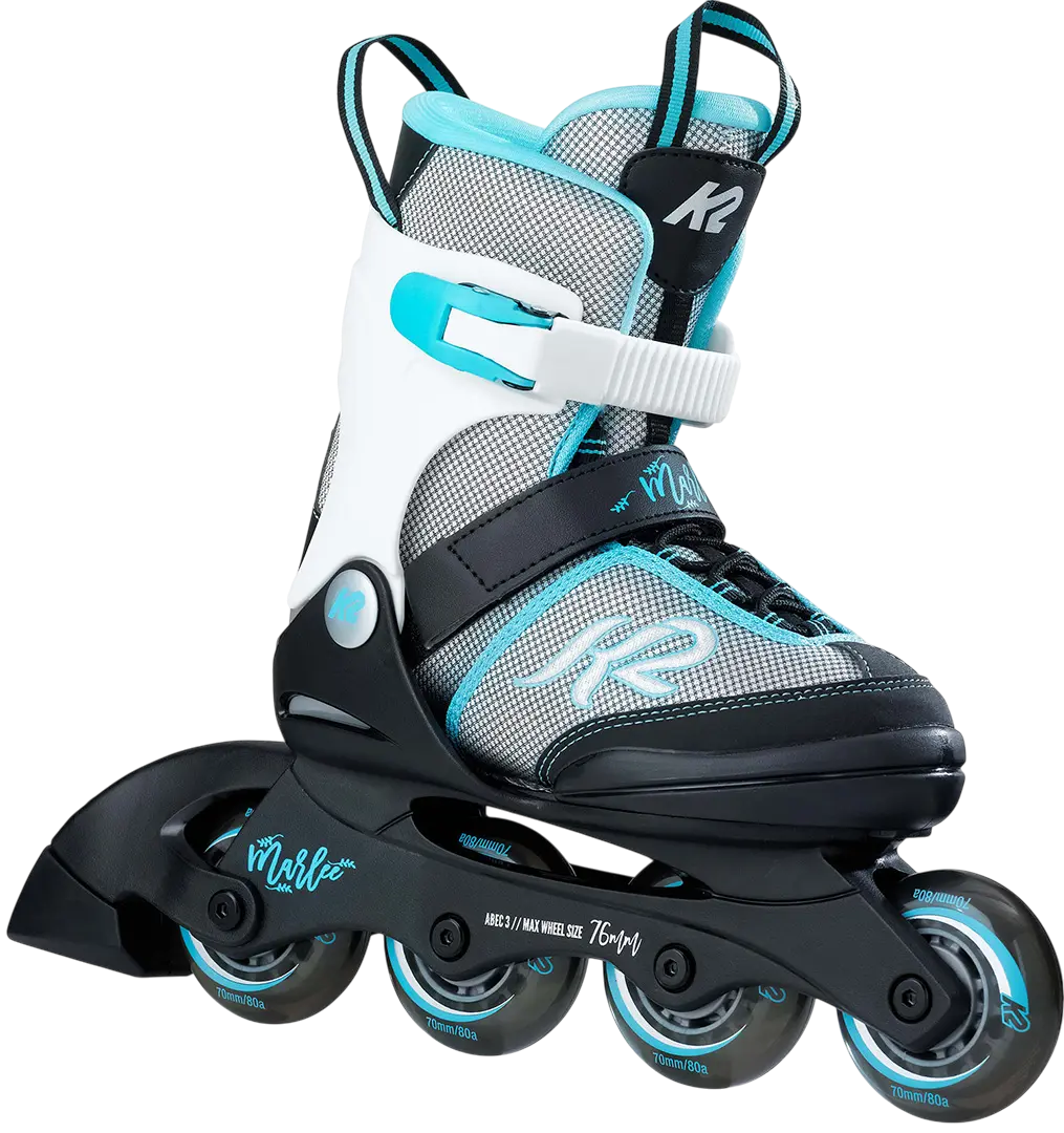 Product image 2 of the product “MARLEE Kinder Inline Skate incl. ALPINA XIMO 2 aqua rose flower gloss 29-34 | 47-51”