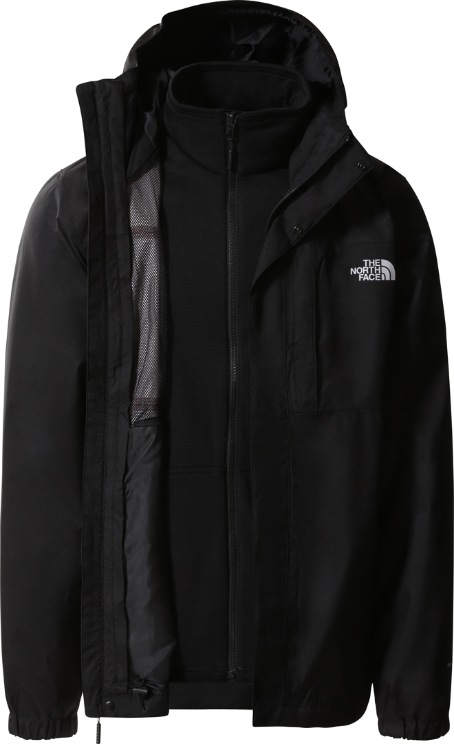 The north face QUEST TRICLIMATE Jacket tnf black Warehouse One