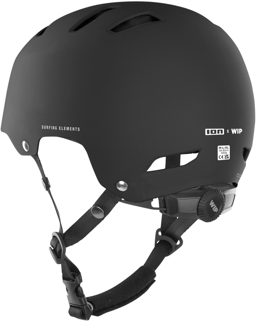 ION Wakeboard Helm SLASH CORE Helm 2025 black Wassersport Kite Kanu Kajak - Bild 4 von 6