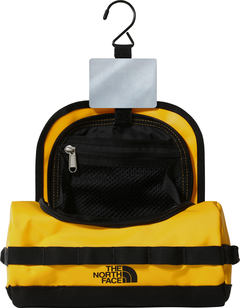 Product image 2 of the product “BC TRAVEL CANISTER S Toiletry Bag 2027 summit gold-tnf black ”