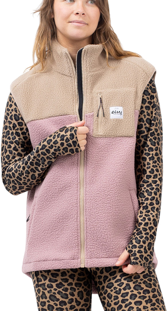 Artikelbild 2 des Artikels “LUMBERJACKIE SHERPA Weste 2026 sand faded woodrose XL“