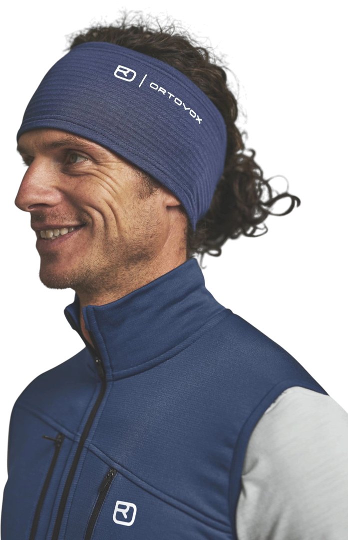Product image 2 of the product “FLEECE GRID Headband 2027 blue nunatak ”