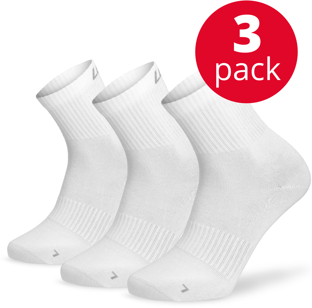 Product image 2 of the product “SPORTS LOW CUT 3-Pack Socks 2026 white/pink 35-38”