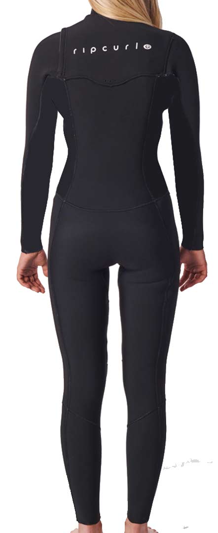Product image 2 of the product “WOMENS DAWN PATROL PERFORMANCE 4/3 CHEST ZIP Full Suit 2023 black 14”