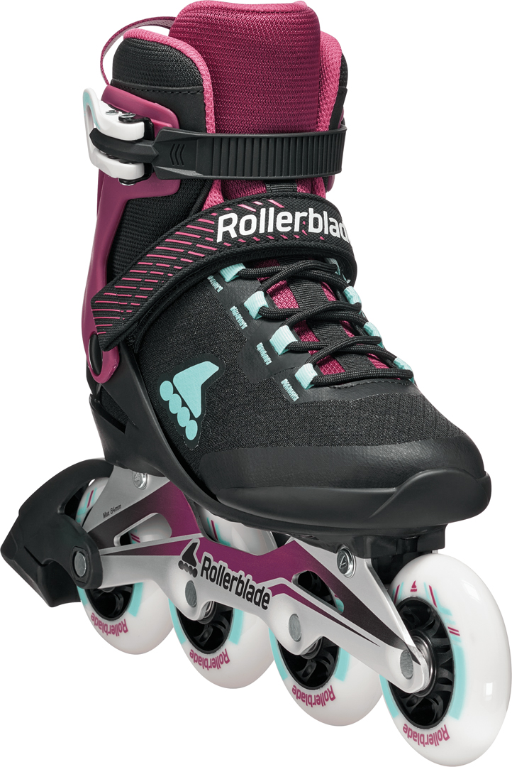 Artikelbild 2 des Artikels “MACROBLADE 84 W Inline Skate 2026 black/burgundy/ocean green 38/38,5“