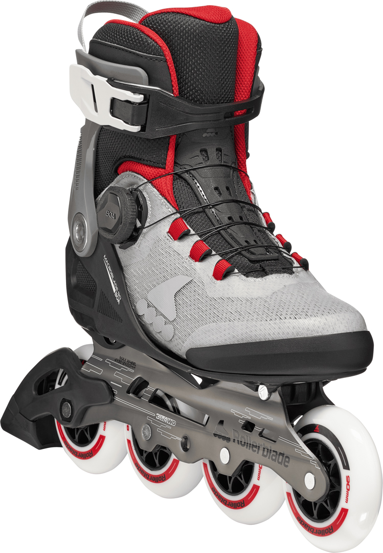 Artikelbild 2 des Artikels “MACROBLADE 90 BOA Inline Skate 2026 black/grey/red 40,5/41“