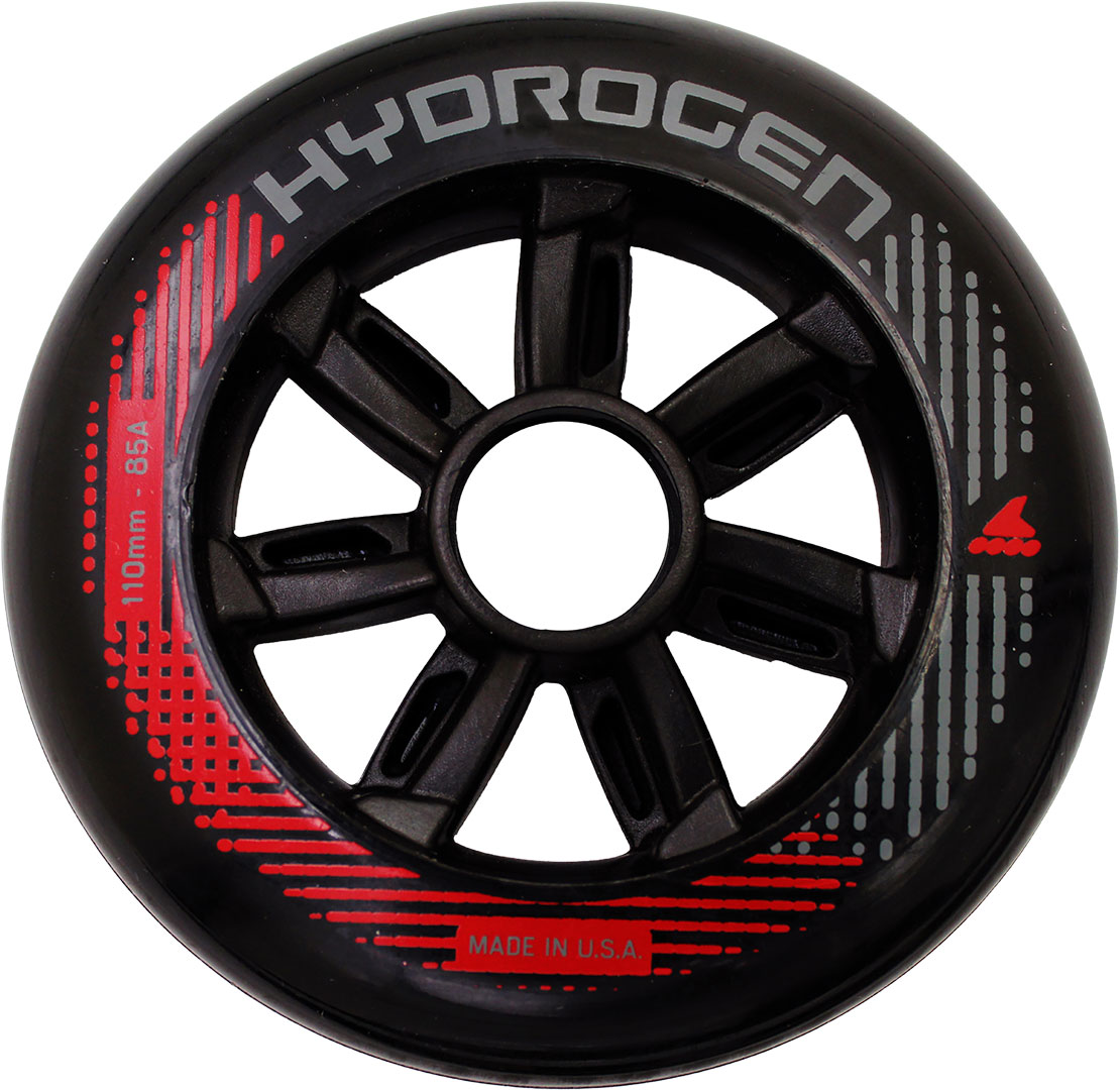 Artikelbild 2 des Artikels “HYDROGEN 110MM/85A 6er Pack Rollenset 2026 black “
