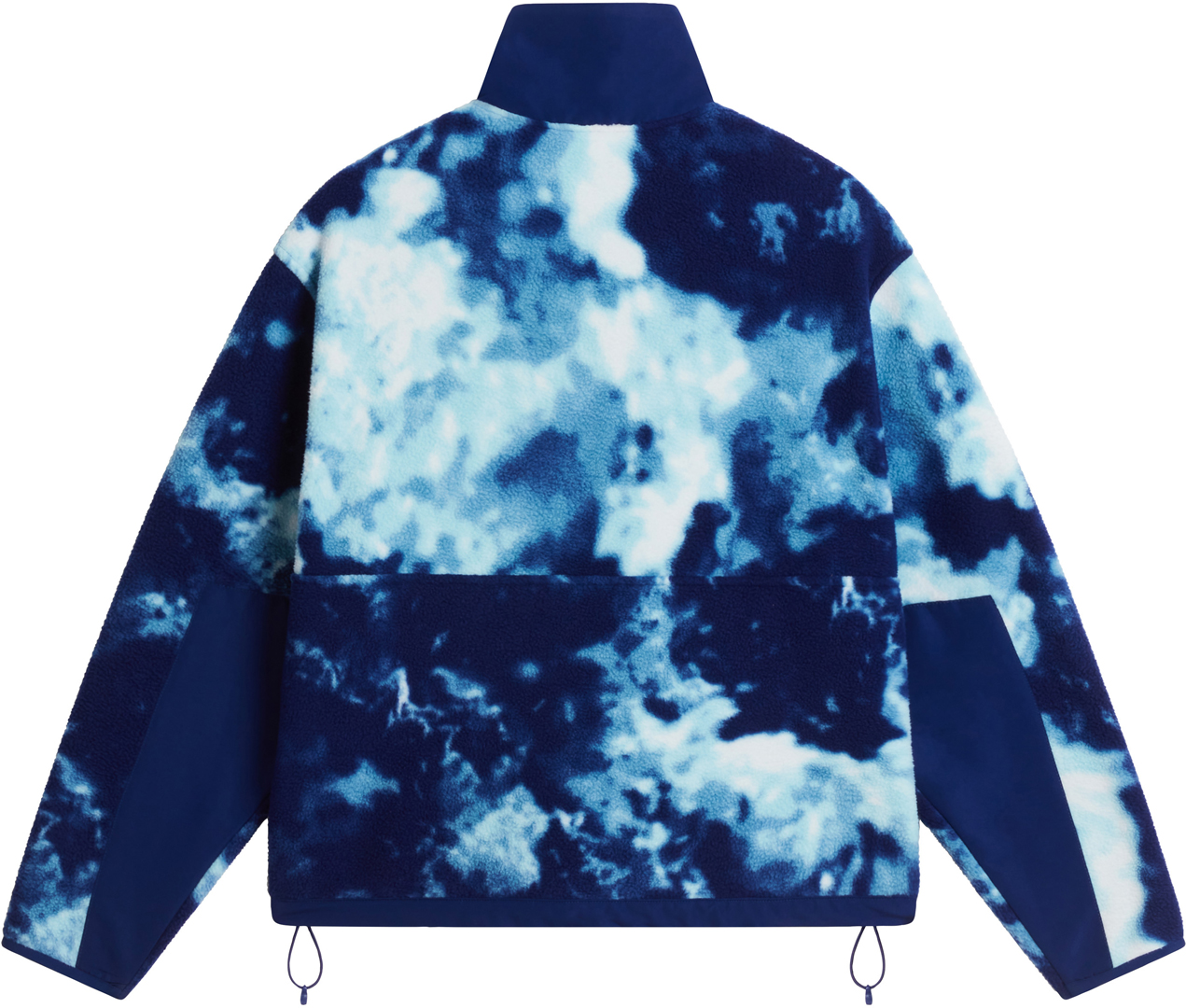 Artikelbild 2 des Artikels “WOMEN YUMIORI OFF PEAK Zip Fleece 2027 bold blue granitic rock print M“