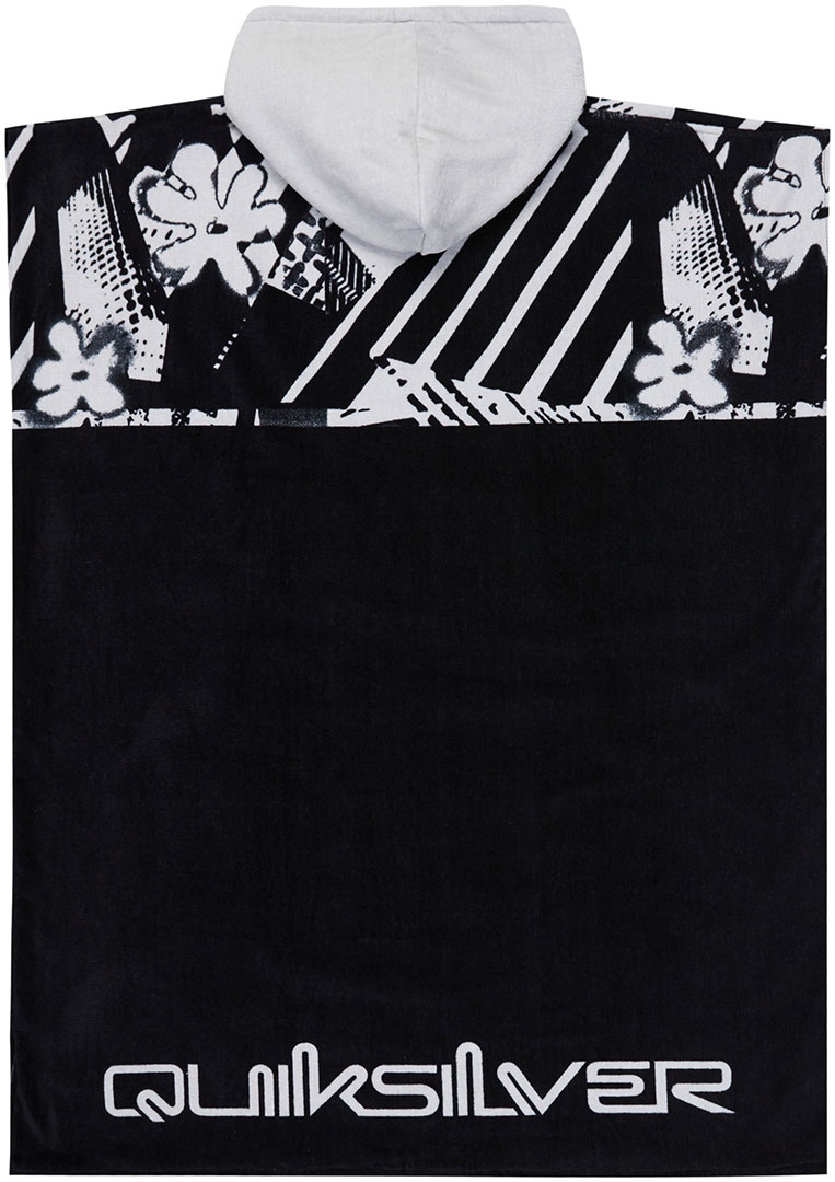 Product image 2 of the product “HOODY TOWEL Poncho 2026 black tribal tag ”
