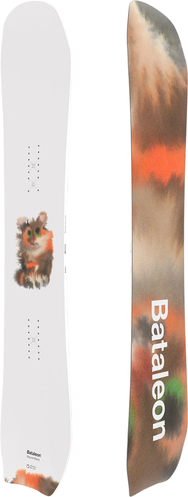 Product image 2 of the product “WHATEVER X ROP VAN MIERLO Snowboard 2026 154”