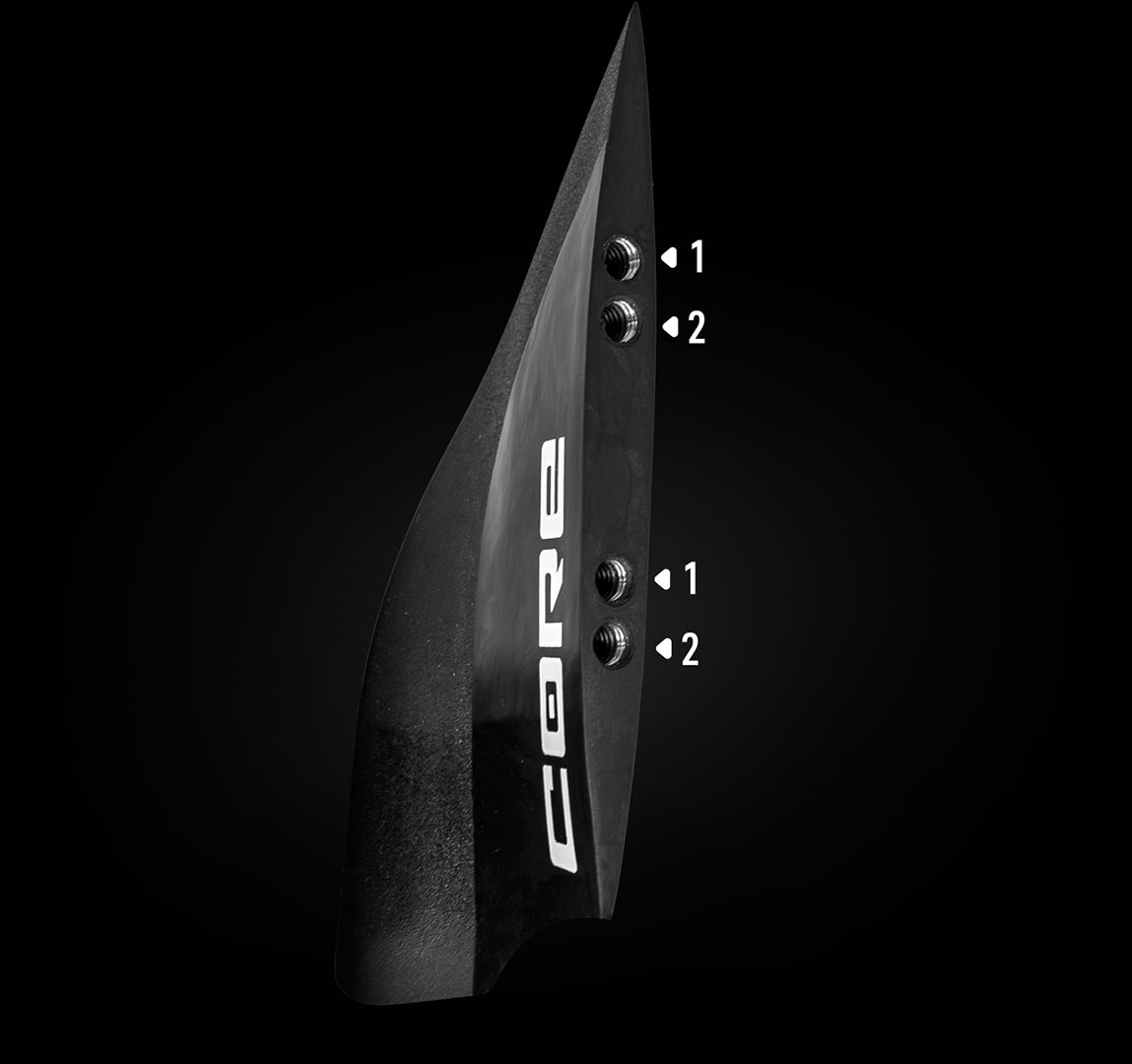 Product image 2 of the product “ORCA PRO Finnen Set 51mm”