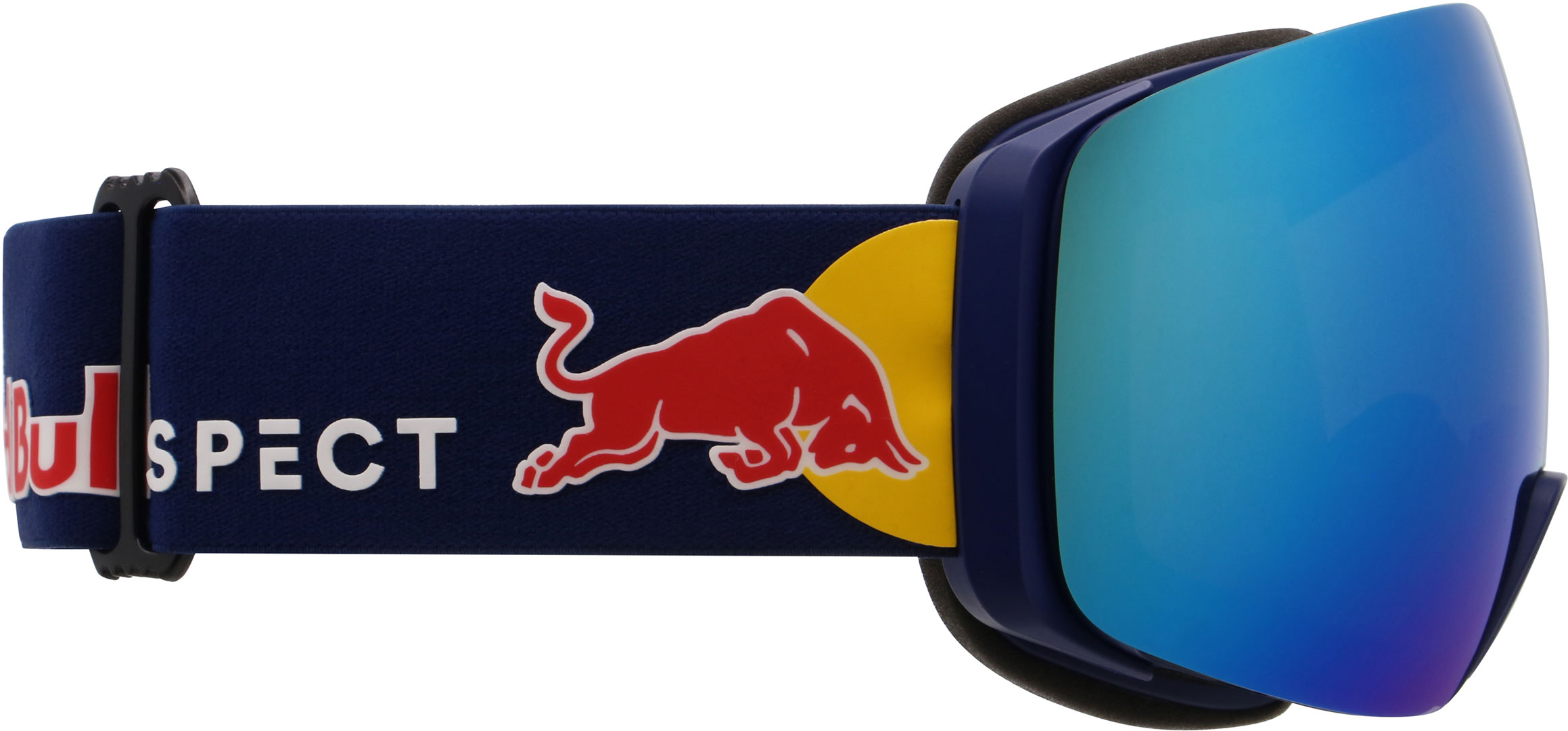 Product image 2 of the product “RED BULL JON Goggle 2026 blue/smoke blue mirror + Zusatzglas light pink ”