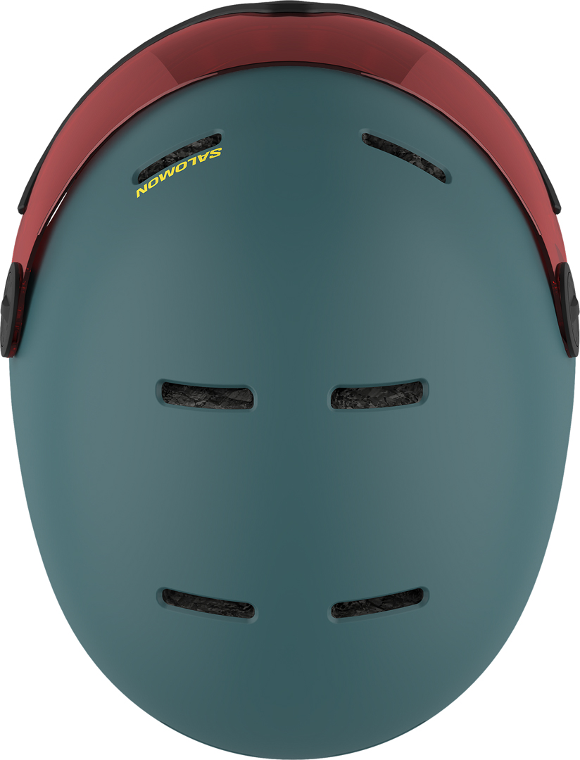 Product image 2 of the product “ORKA VISOR Helmet 2026 north atlantic/universal flash red KS”