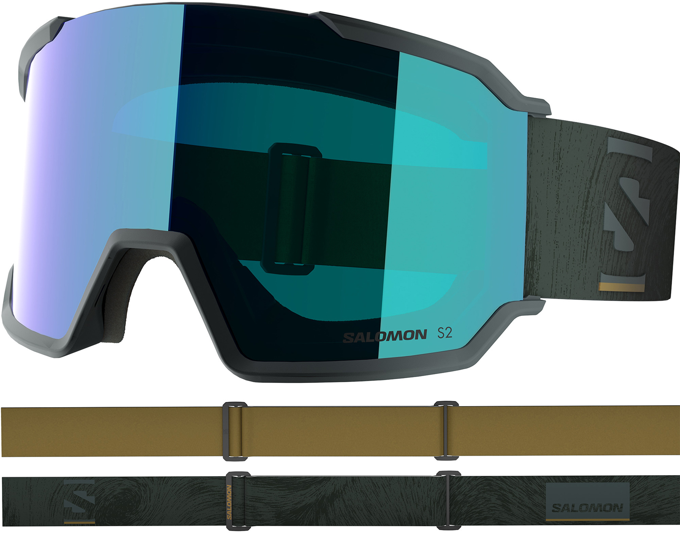 Artikelbild 2 des Artikels “S/VIEW 3 ML Schneebrille 2027 green gables/mid blue “