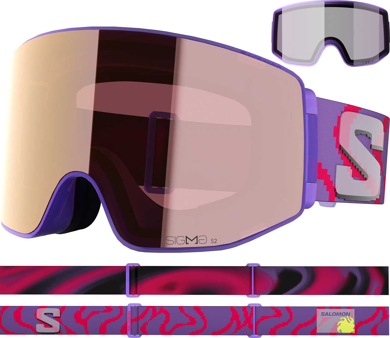 Artikelbild 2 des Artikels “SENTRY PRIME SIGMA Schneebrille 2027 ultra violet/sigma copper “